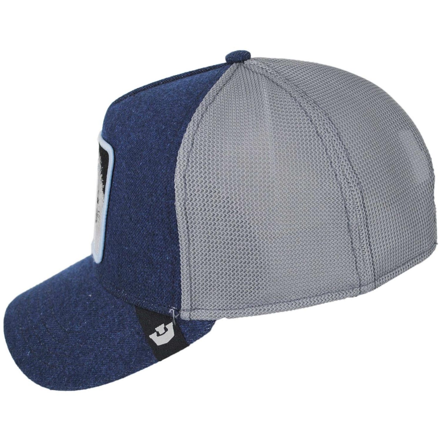 Goorin Bros | Diva Dawg Mesh Trucker Snapback Baseball Cap | 200771 | profile | LIGHT DENIM