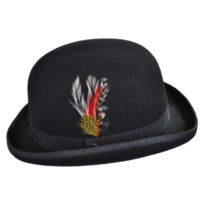 Wholesale English Wool Felt Bowler Hat B2B Pre-Pack