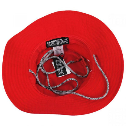 Kangol | Jungle Utility Cords Cotton Bucket Hat | 185779 | under | RED