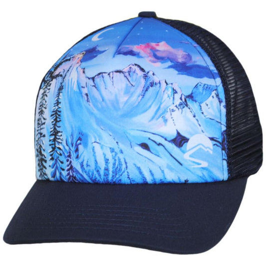 Sunday Afternoons | Midnight Mountain Trucker Snapback Baseball Cap | 401262 | lead | MIDNIGHT MOUNTAIN
