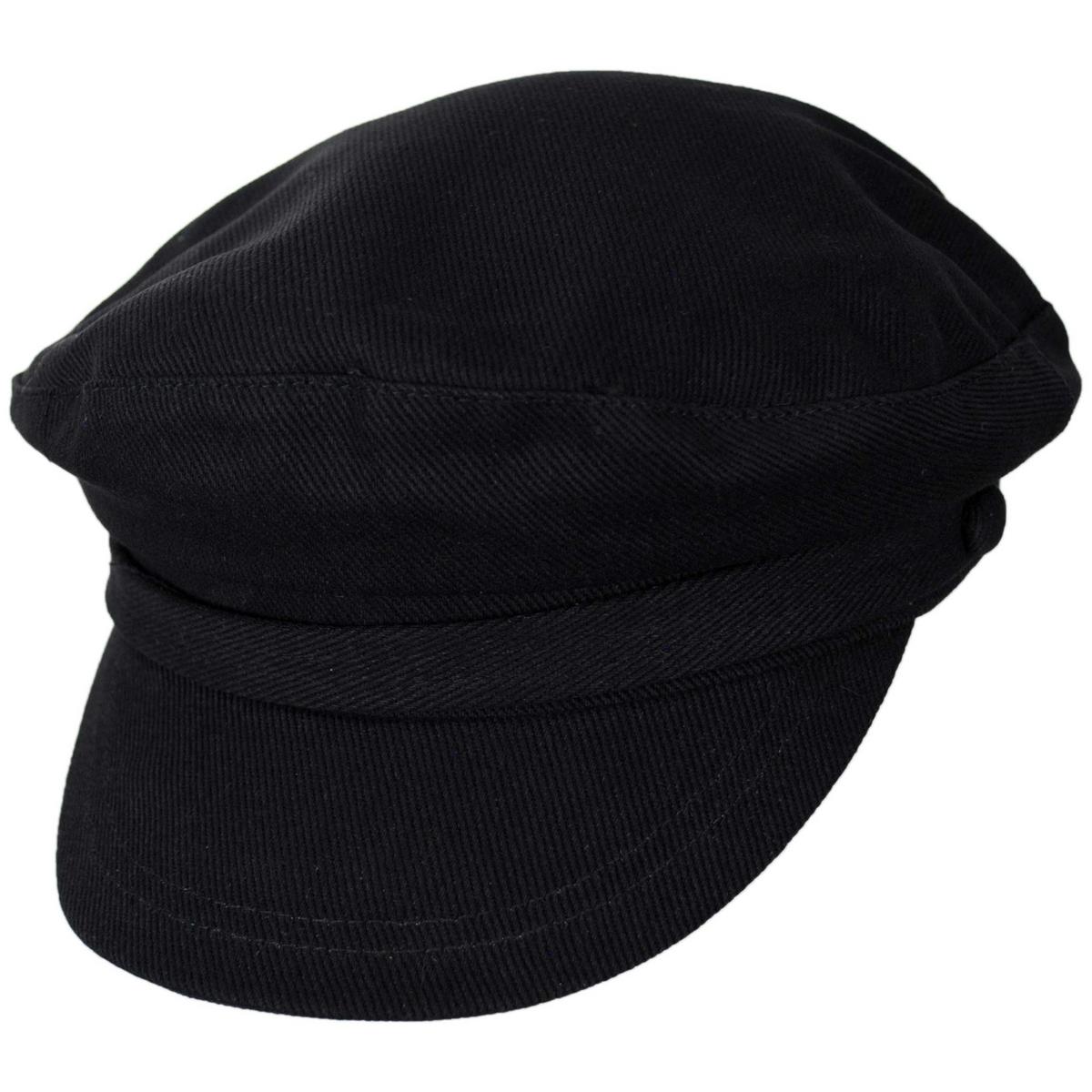 Jaxon Hats | Cotton Fiddler's Cap | 181015 | lead | BLACK