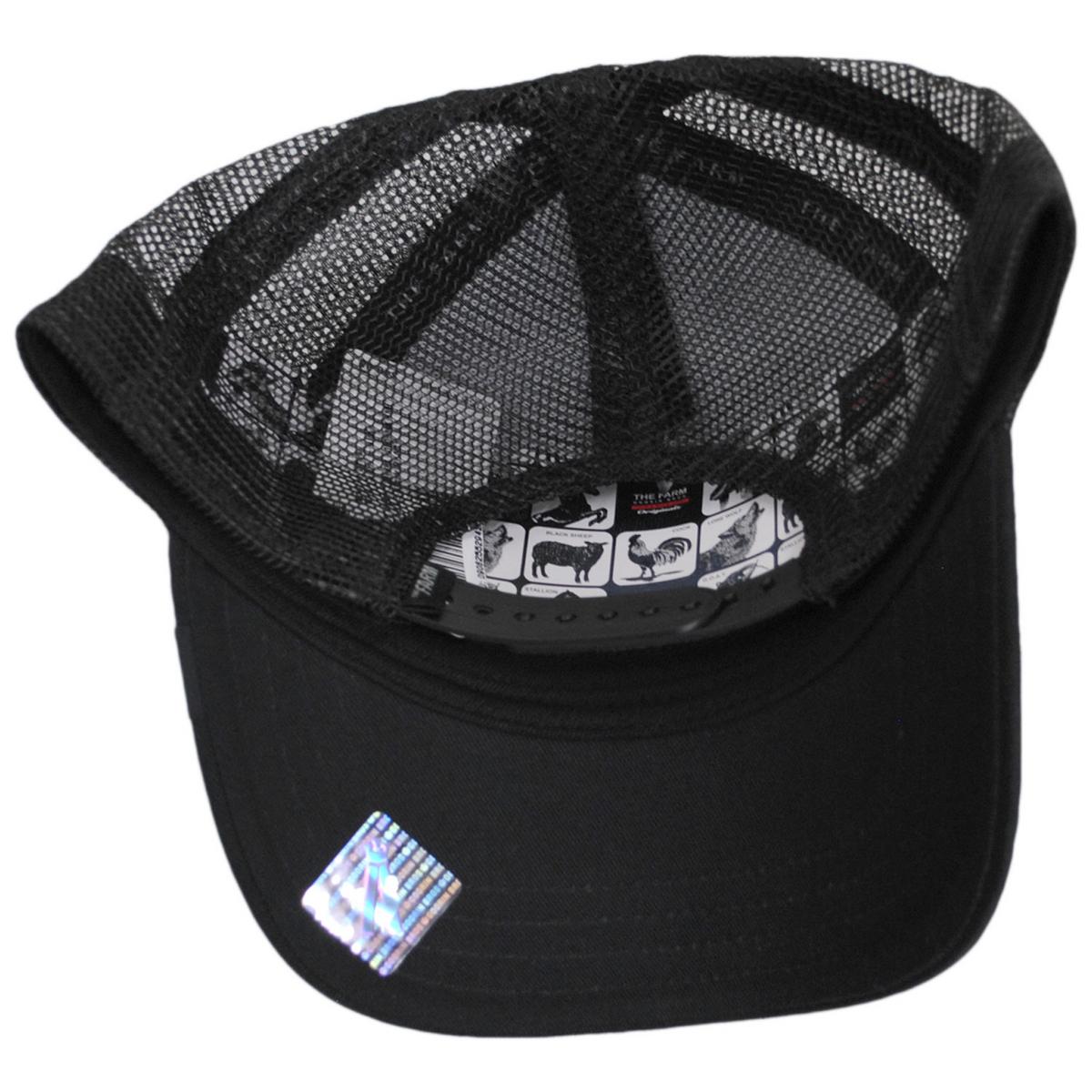 Goorin Bros | Deadliest Scorpion Mesh Trucker Snapback Baseball Cap | 200657 | under | BLACK