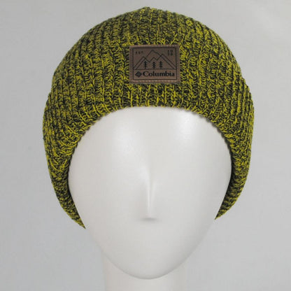 Youth Whirlibird Cuffed Beanie - Laser Lemon
