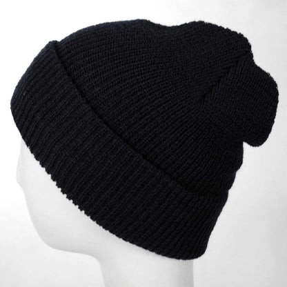 Village Hat Shop | Genuine Government Issue Wool Watch Cap | 503000 | profile | BLACK
