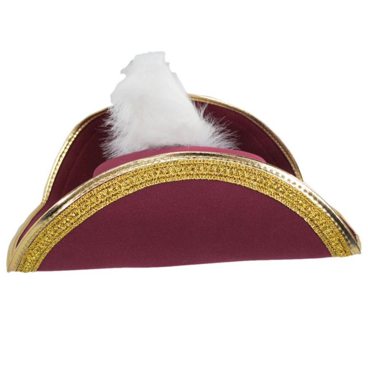 Disney | Peter Pan Captain Hook Hat | 190285 | profile | RED/GOLD