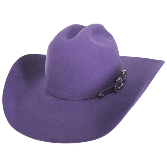 Renegade | Punchy Wool Felt Western Hat | 130110 | lead | MONTANA GRAPE
