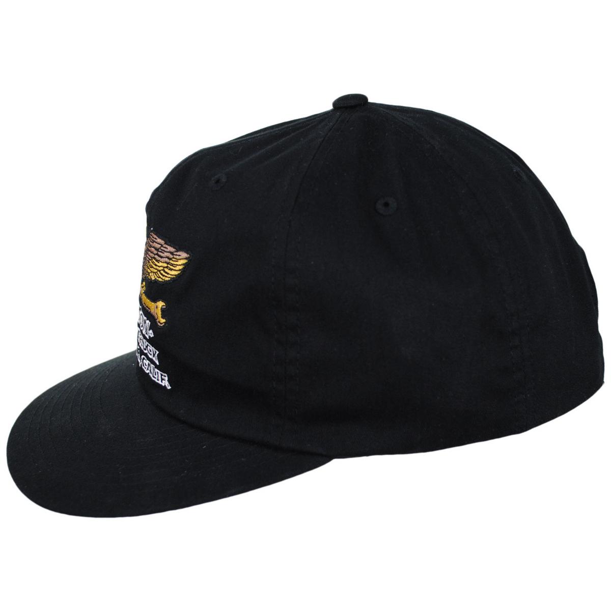 BRIXTON HATS | Repair HP Snapback Baseball Cap | 201837 | profile | BLACK