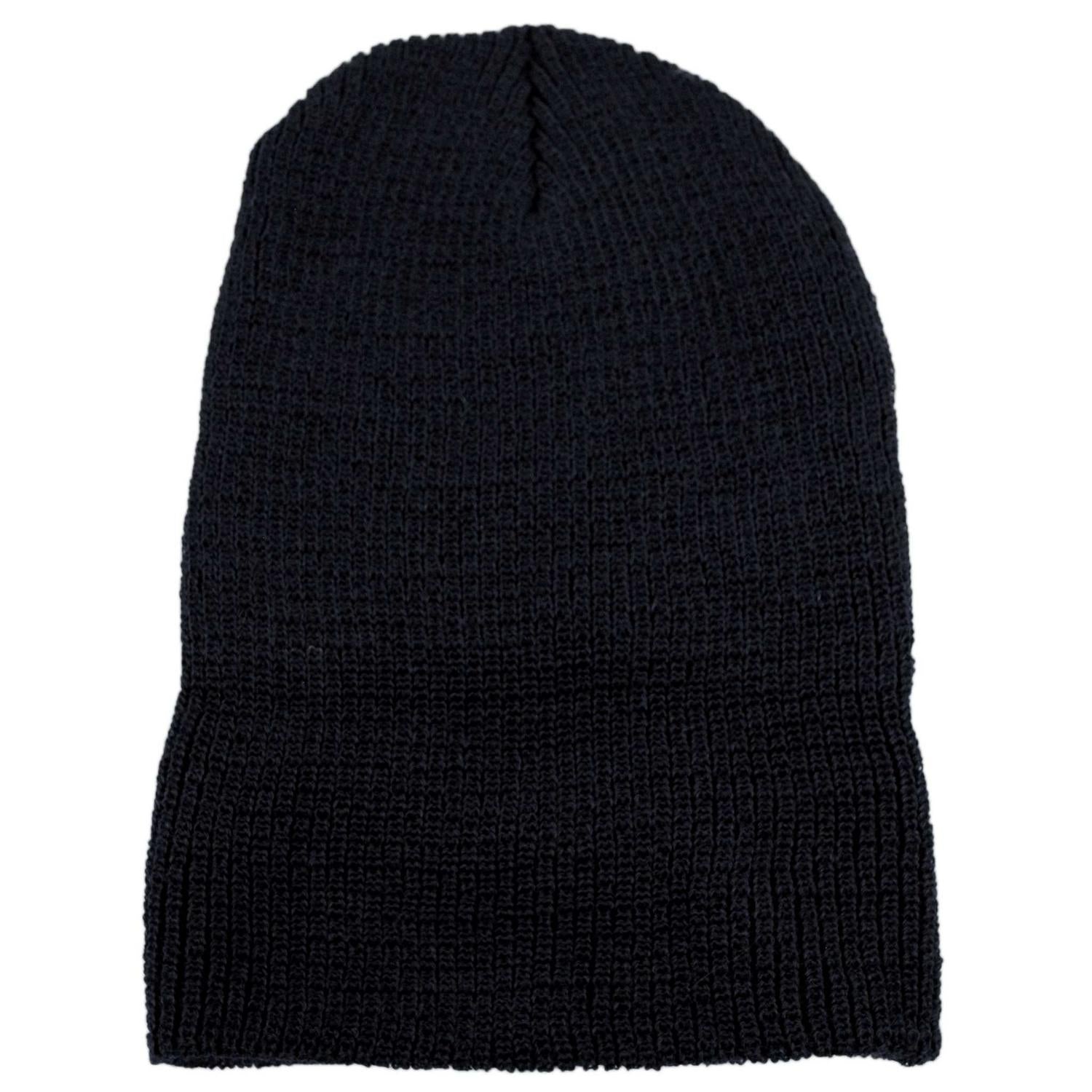 Village Hat Shop | Genuine Government Issue Wool Watch Cap | 503000 | detailone | BLACK