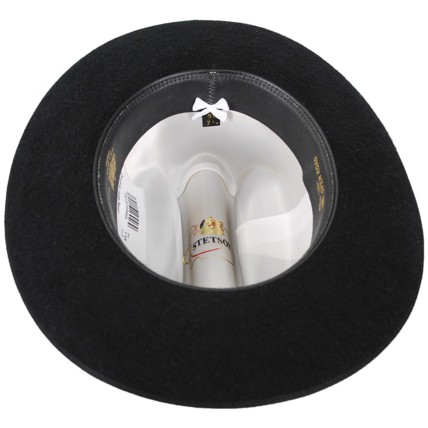 Stetson | Kodiak Open Road 6X Fur Felt Western Hat | 130761 | under | BLACK