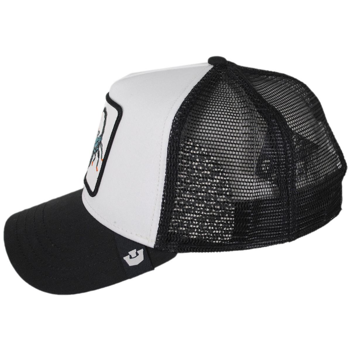 Goorin Bros | Deadliest Scorpion Mesh Trucker Snapback Baseball Cap | 200657 | profile | DUST/VOID
