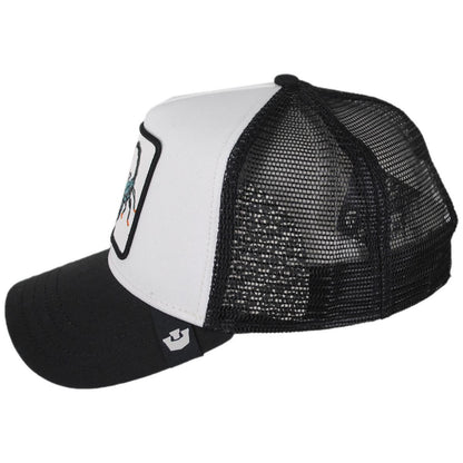 Goorin Bros | Deadliest Scorpion Mesh Trucker Snapback Baseball Cap | 200657 | profile | DUST/VOID