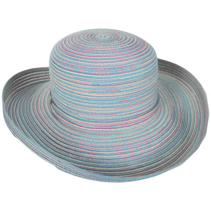 Scala | Eden Poly Blend Roller Sun Hat | 101401 | lead | AQUA