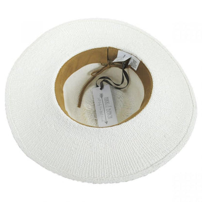 NIKKI BEACH | Monte Carlo Toyo Straw Rancher Hat | 102789 | under | WHITE