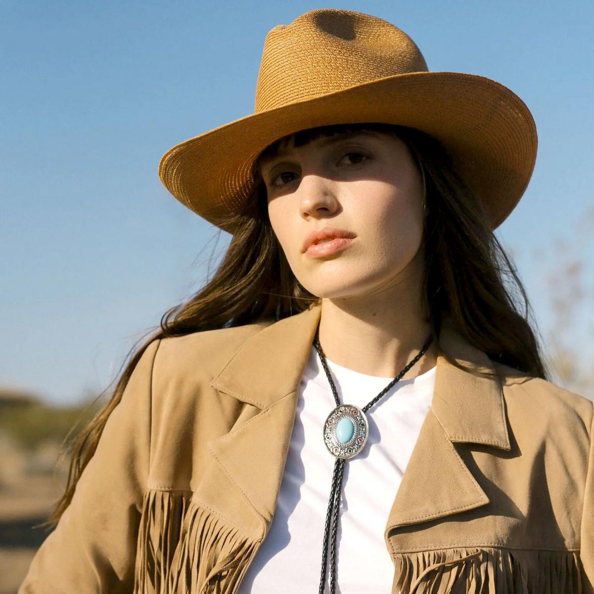 Stetson | Magic Eye Hemp Braid Straw Gus Western Hat | 127052 | lsfone | BRONZE