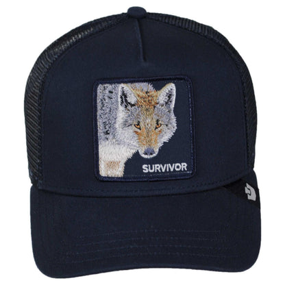 Goorin Bros | Survivor Mesh Trucker Snapback Baseball Cap | 200813 | front | EDGE