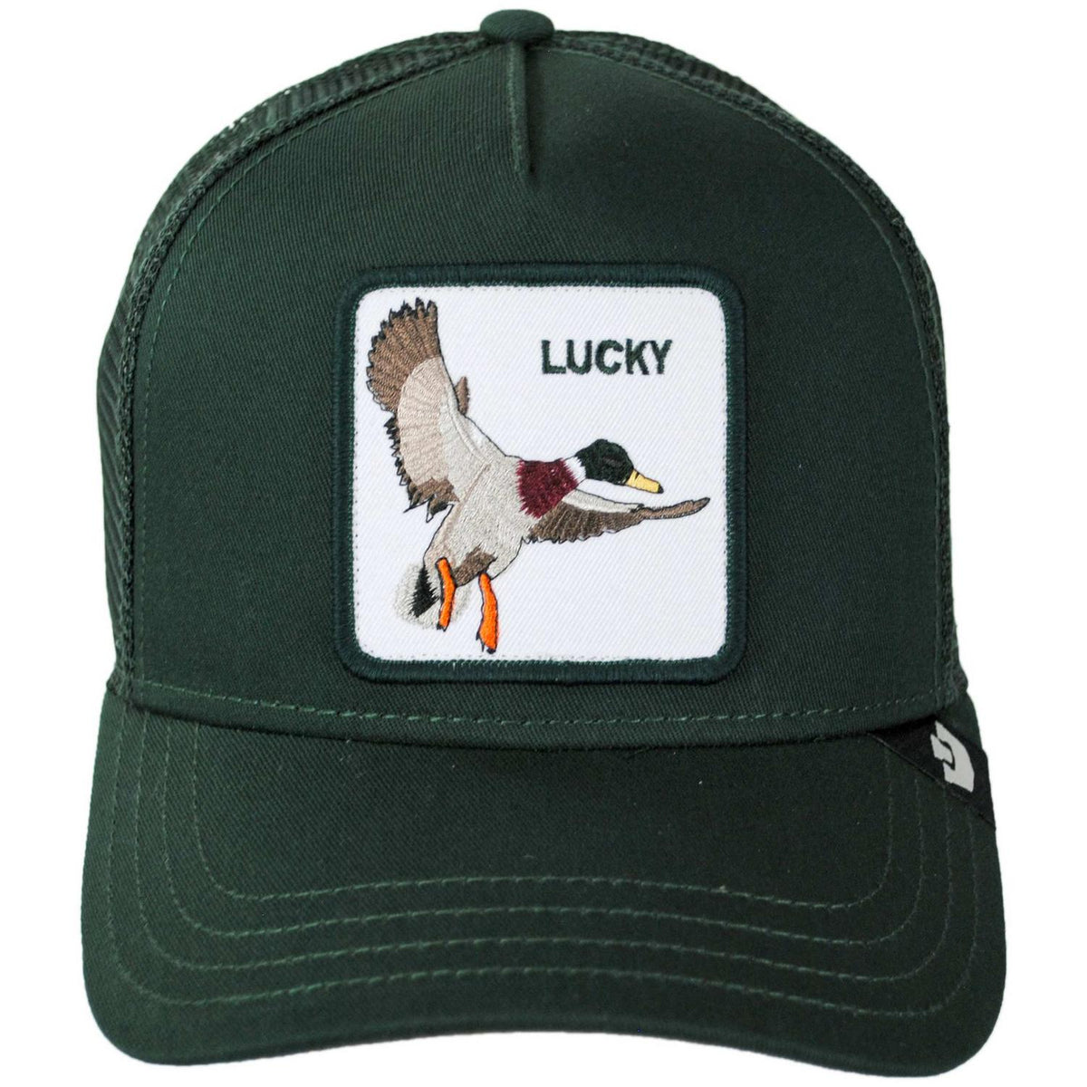 Goorin Bros | Lucky Duck Mesh Trucker Snapback Baseball Cap | 200838 | front | GUARD