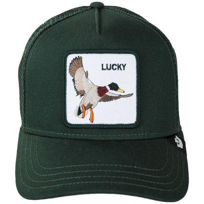 Goorin Bros | Lucky Duck Mesh Trucker Snapback Baseball Cap | 200838 | front | GUARD