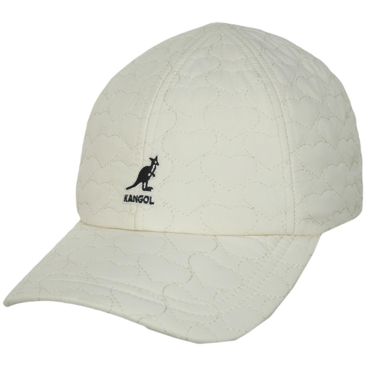 Kangol | Fun Puff Polyester Quilted Fitted Baseball Cap | 201123 | lead | IVORY HEART