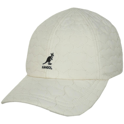 Kangol | Fun Puff Polyester Quilted Fitted Baseball Cap | 201123 | lead | IVORY HEART