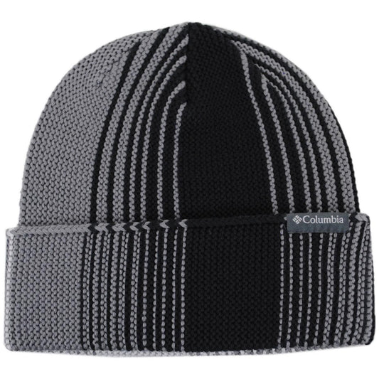Columbia Sportswear | Alder Springs Cotton Knit Beanie Hat | 500745 | lead | BLACK