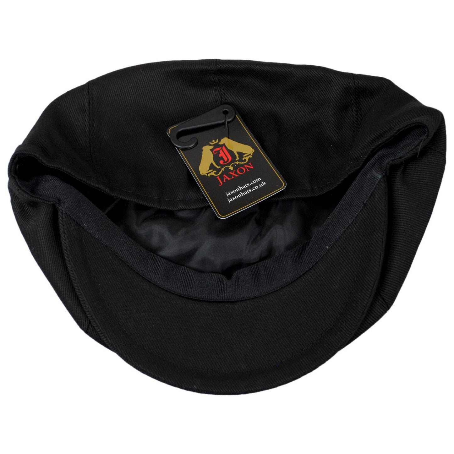 Jaxon Hats | Kid's Cotton Newsboy Cap | 512103 | under | BLACK