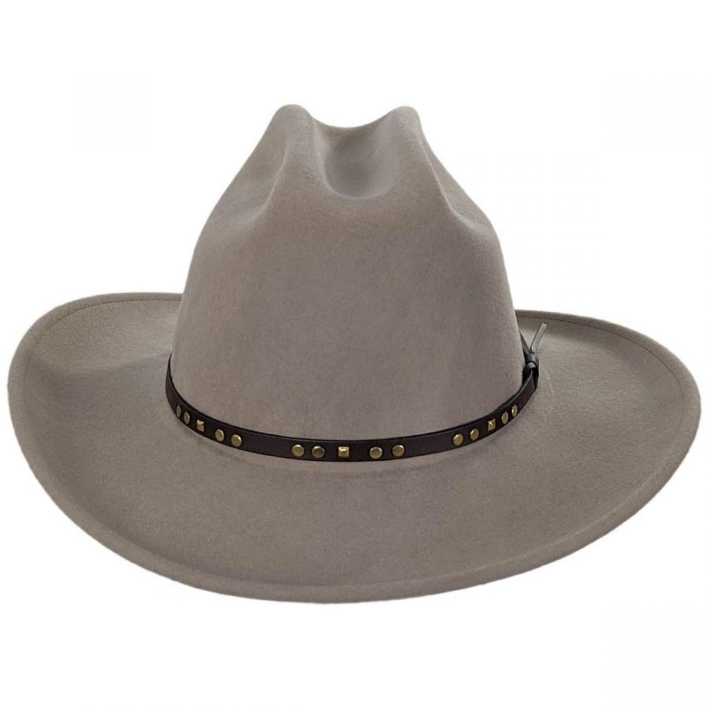 Bailey Western | Chisolm Wool Litefelt Cattlemen Western Hat | 130028 | front | PUTTY