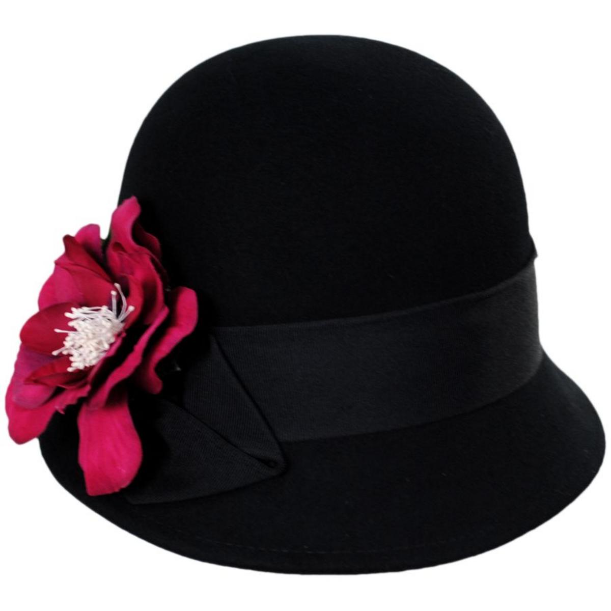 Toucan Collection | Camelia Wool Felt Cloche - Made to Order