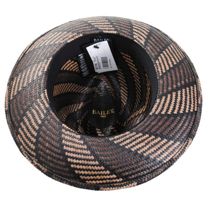 Bailey 1922 | Giles Panama Straw Fedora Hat | 127734 | under | OAK
