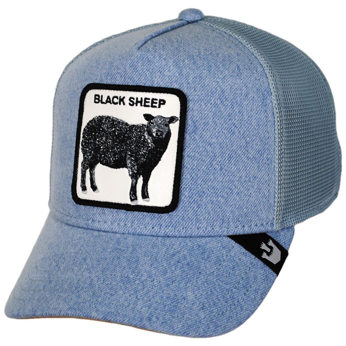 Goorin Bros | Black Sheep Mesh Trucker Snapback Baseball Cap | 200486 | lead | BLUE