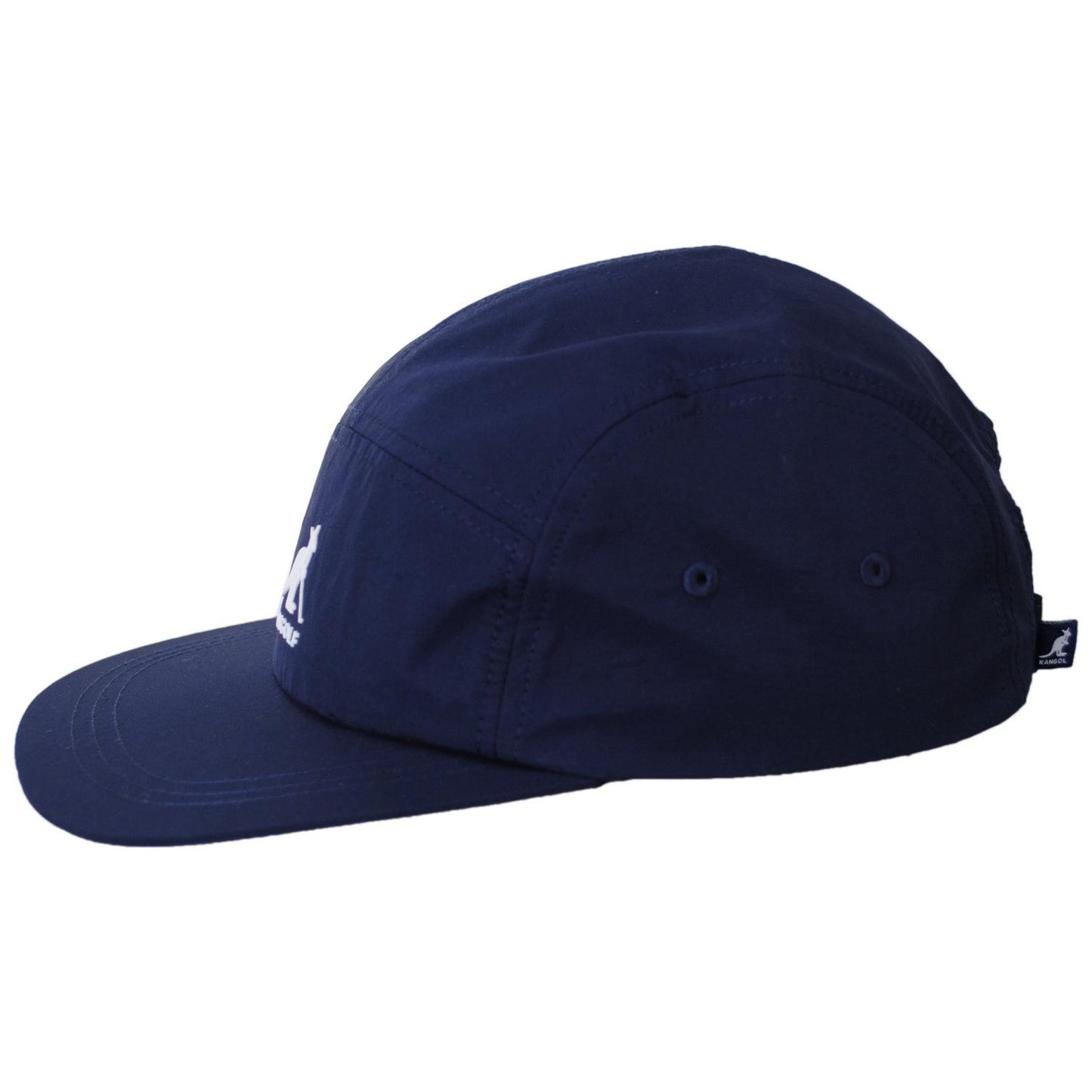 Kangol | Kangolf Birdie 5-Panel Cotton Adjustable Baseball Cap | 201146 | profile | NAVY