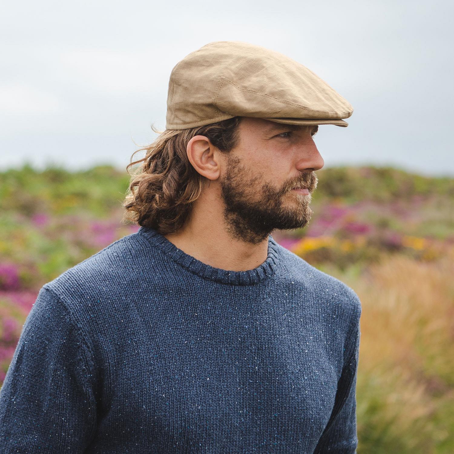 Linen and Cotton Ivy Cap – Village Hat Shop