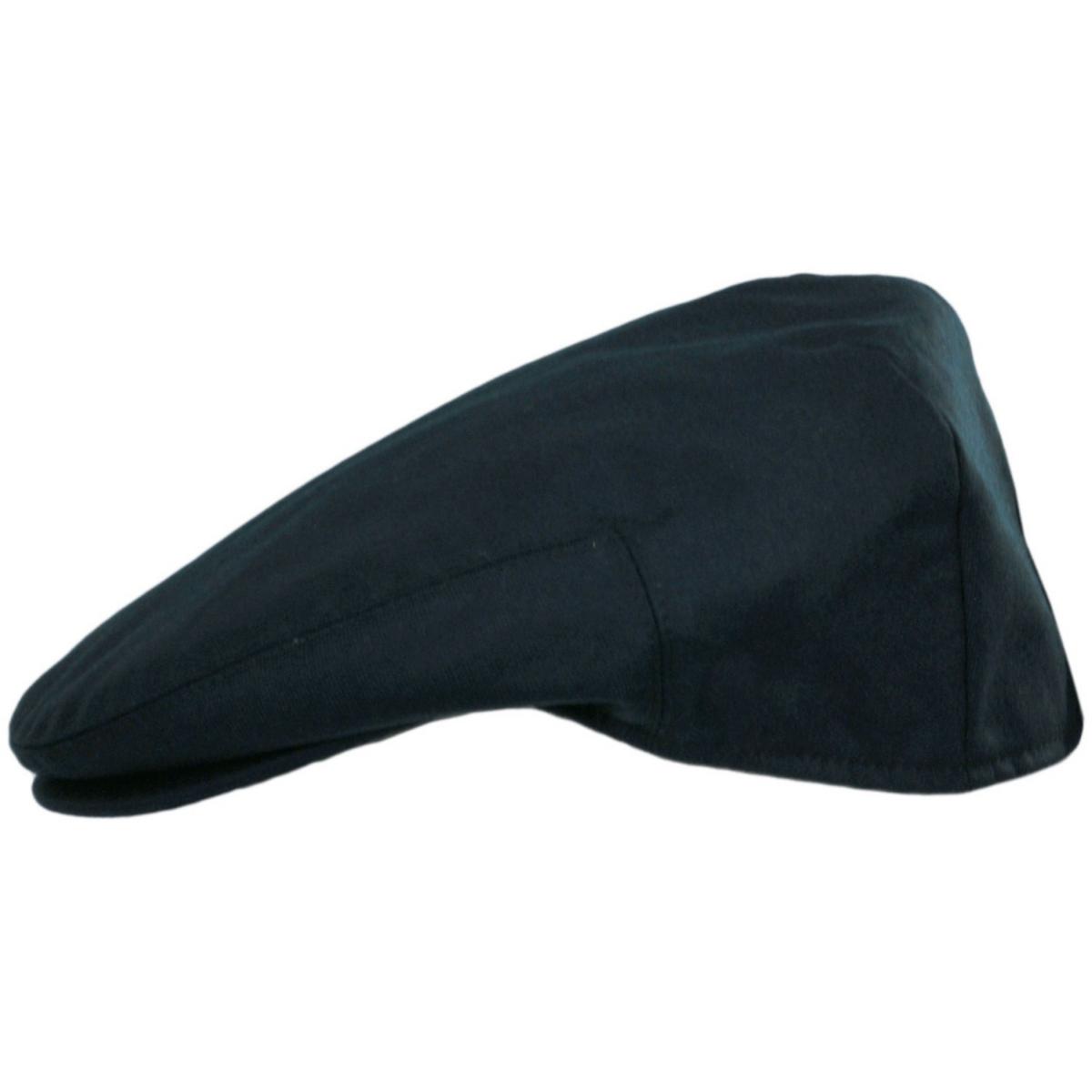 Baskerville Hat Company | Kensington Wool Twill Ivy Cap | 167666 | profile | HUNTER GREEN