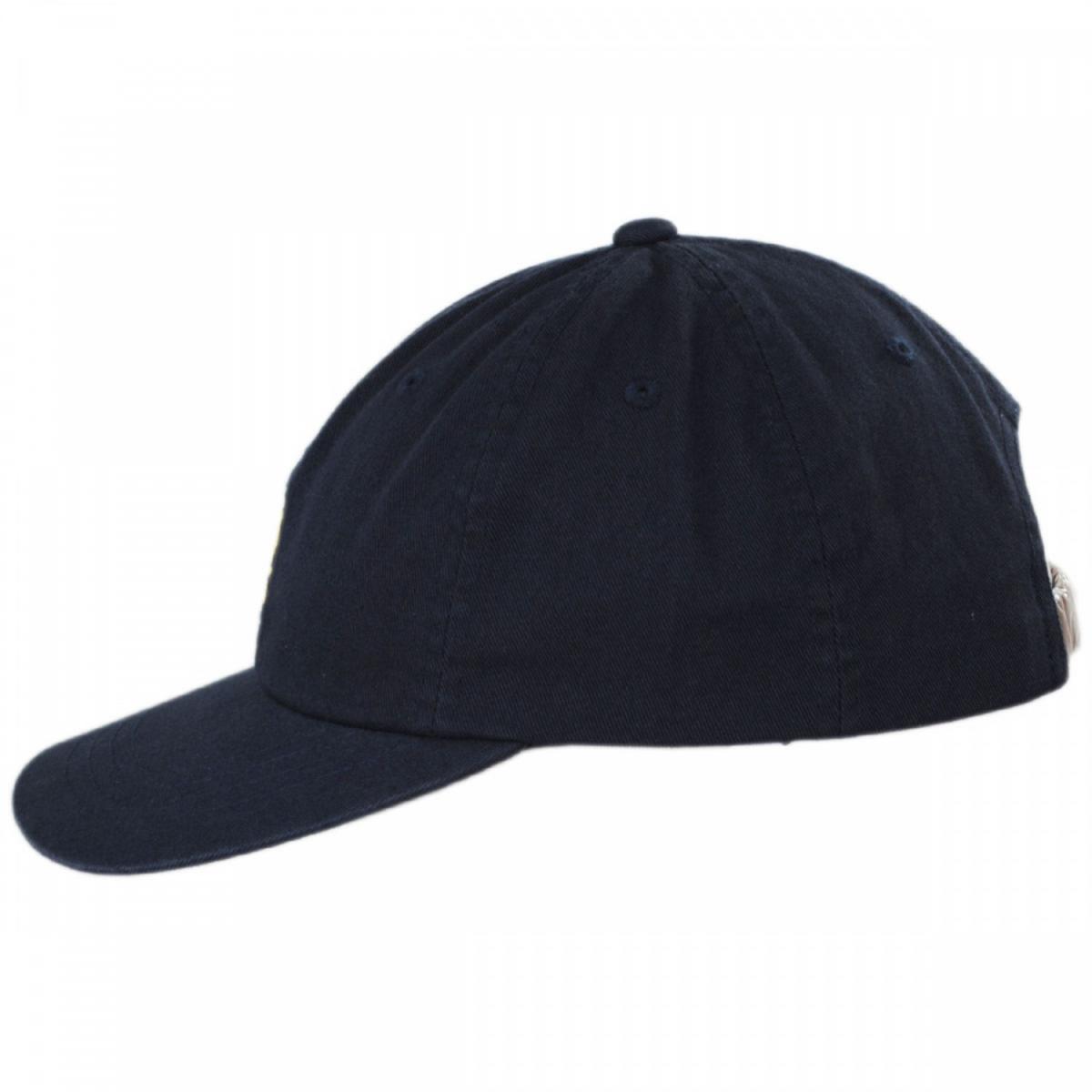 Kangol | Washed Cotton Strapback Baseball Cap Dad Hat | 201173 | profile | NAVY