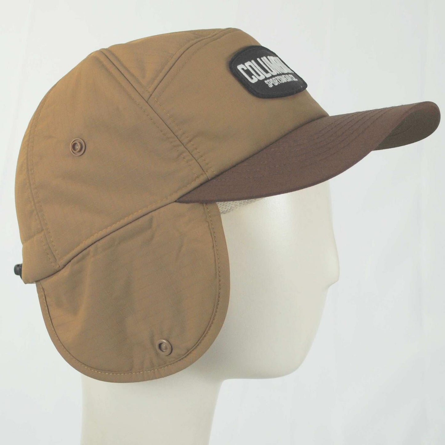 Columbia Sportswear | Landroamer Ear Flap Baseball Cap | 400096 | profiletwo | BROWN