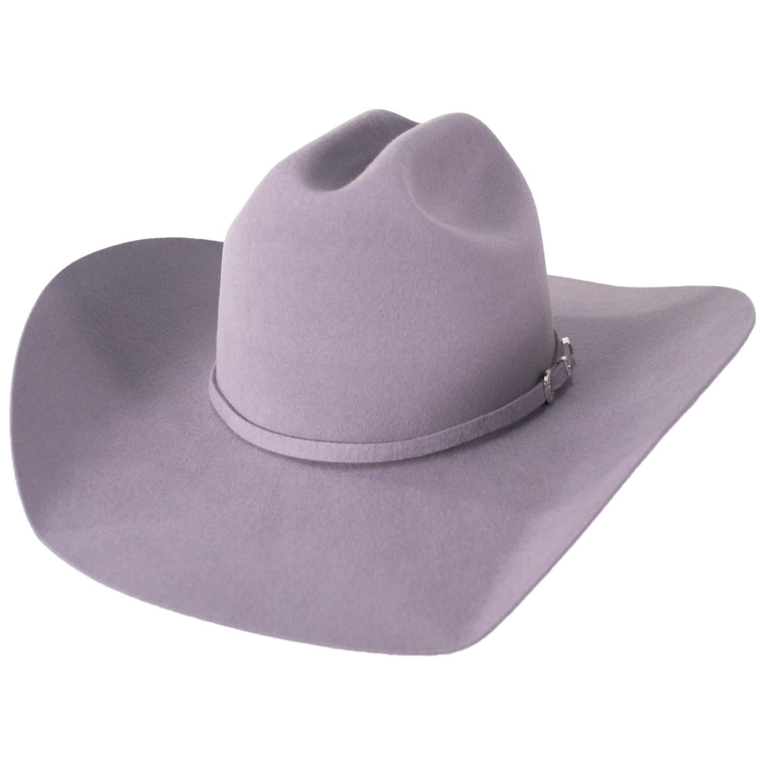 Justin Hats | Dagny Wool Felt Western Hat | 136800 | lead | LAVENDER