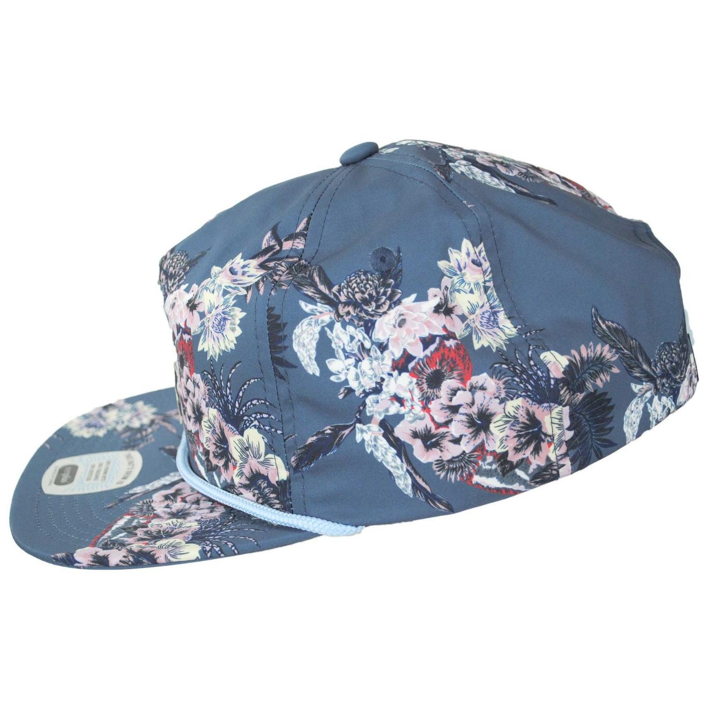 BRIXTON HATS | Beta Water MP Snapback Baseball Cap | 201898 | profile | MIDNIGHT BLUE