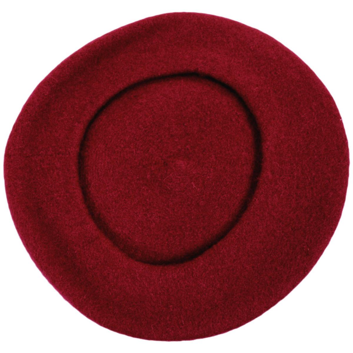 Village Hat Shop | Kid's Classic Wool Beret | 512000 | profile | RED