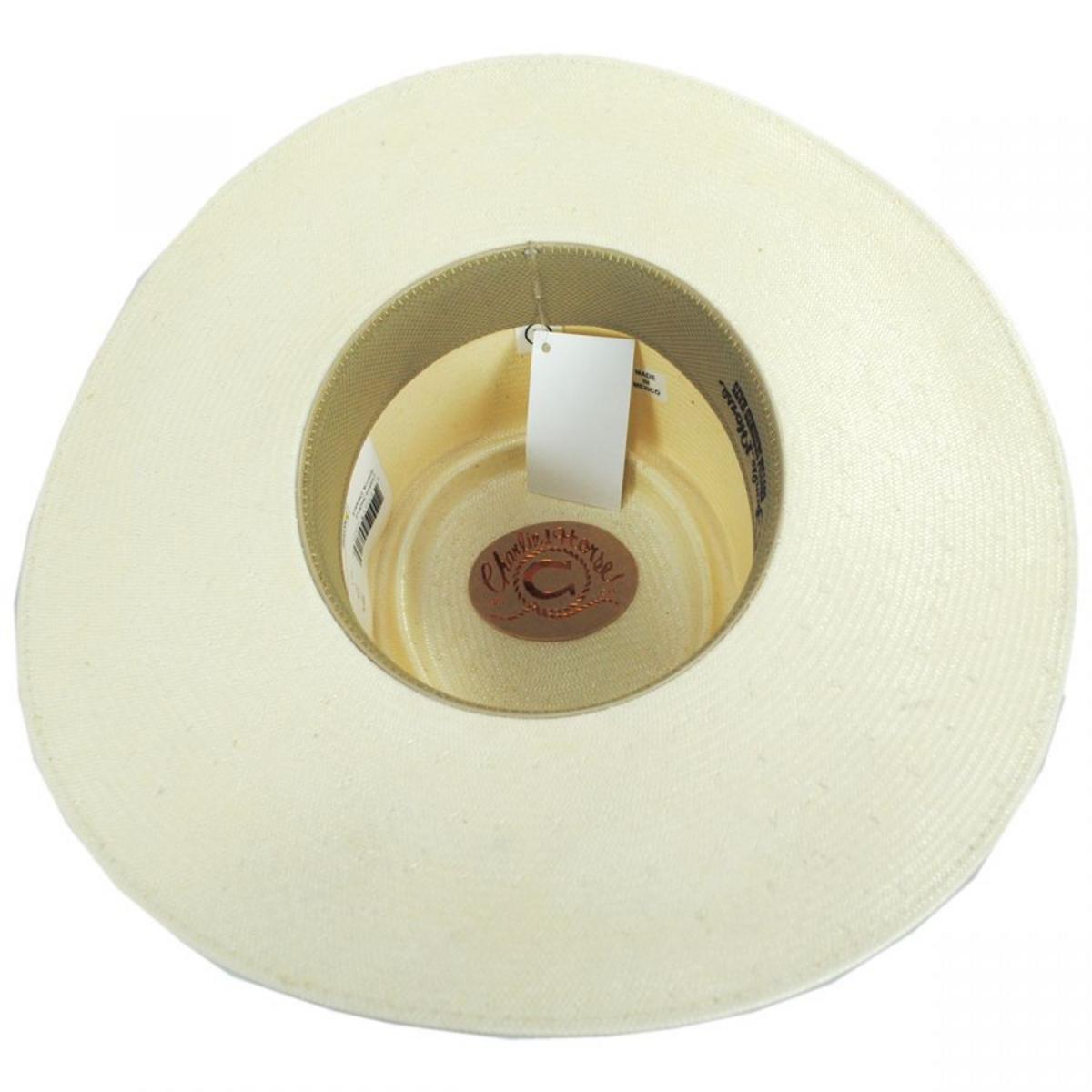Charlie 1 Horse | Sierra Desert Shantung Straw Planter Hat | 127009 | under | NATURAL