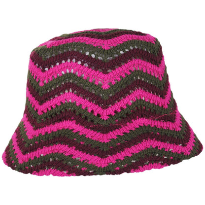 San Diego Hat Company | Dolly Cotton Knit Bucket Hat | 108649 | profile | PINK