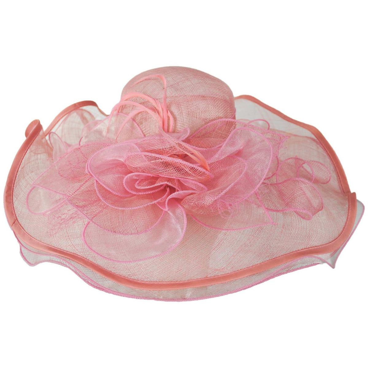 Something Special | Charisma Sinamay Straw Swinger Dress Hat | 121364 | lead | PINK