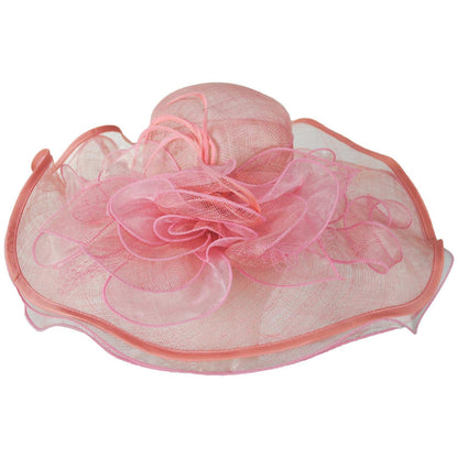 Something Special | Charisma Sinamay Straw Swinger Dress Hat | 121364 | lead | PINK