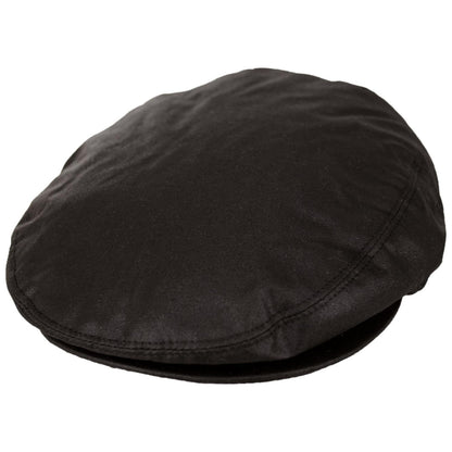Jaxon Hats | Waxed Cotton Ivy Cap | 167742 | lead | BROWN