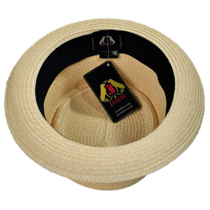 Wholesale Toyo Straw Braid Pork Pie Hat B2B Pre-Pack