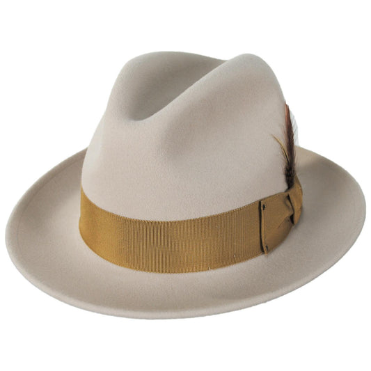 Bailey 1922 | Blixen Wool LiteFelt Fedora Hat | 130033 | lead | MOJAVE DESERT