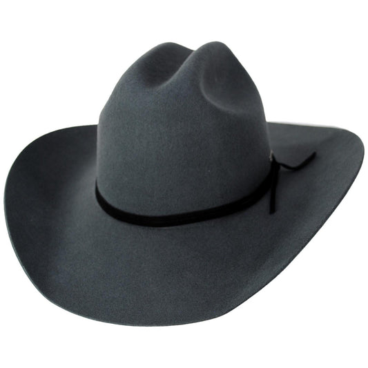 BRIXTON HATS | Laredo Weather Guard Wool Felt Cowboy Hat | 135671 | lead | ASPHALT