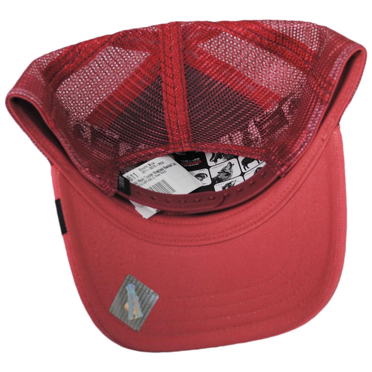 Goorin Bros | Kid's Dodo Mesh Trucker Snapback Baseball Cap | 508935 | under | RED