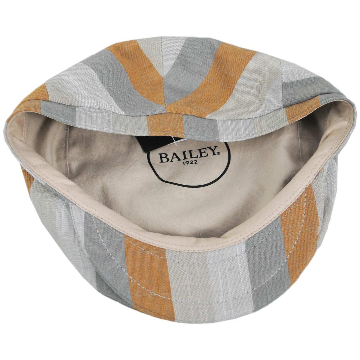 Bailey 1922 | Kit Stripe Cotton Ivy Cap | 167240 | profile | GREY MULTI