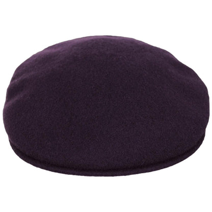 Kangol | Fashion Wool 504 Ivy Cap | 160817 | front | DEEP PLUM