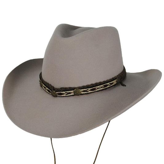 Bailey Western | Hightail Wool Felt Western Hat | 133304 | lead | SILVERBELLY
