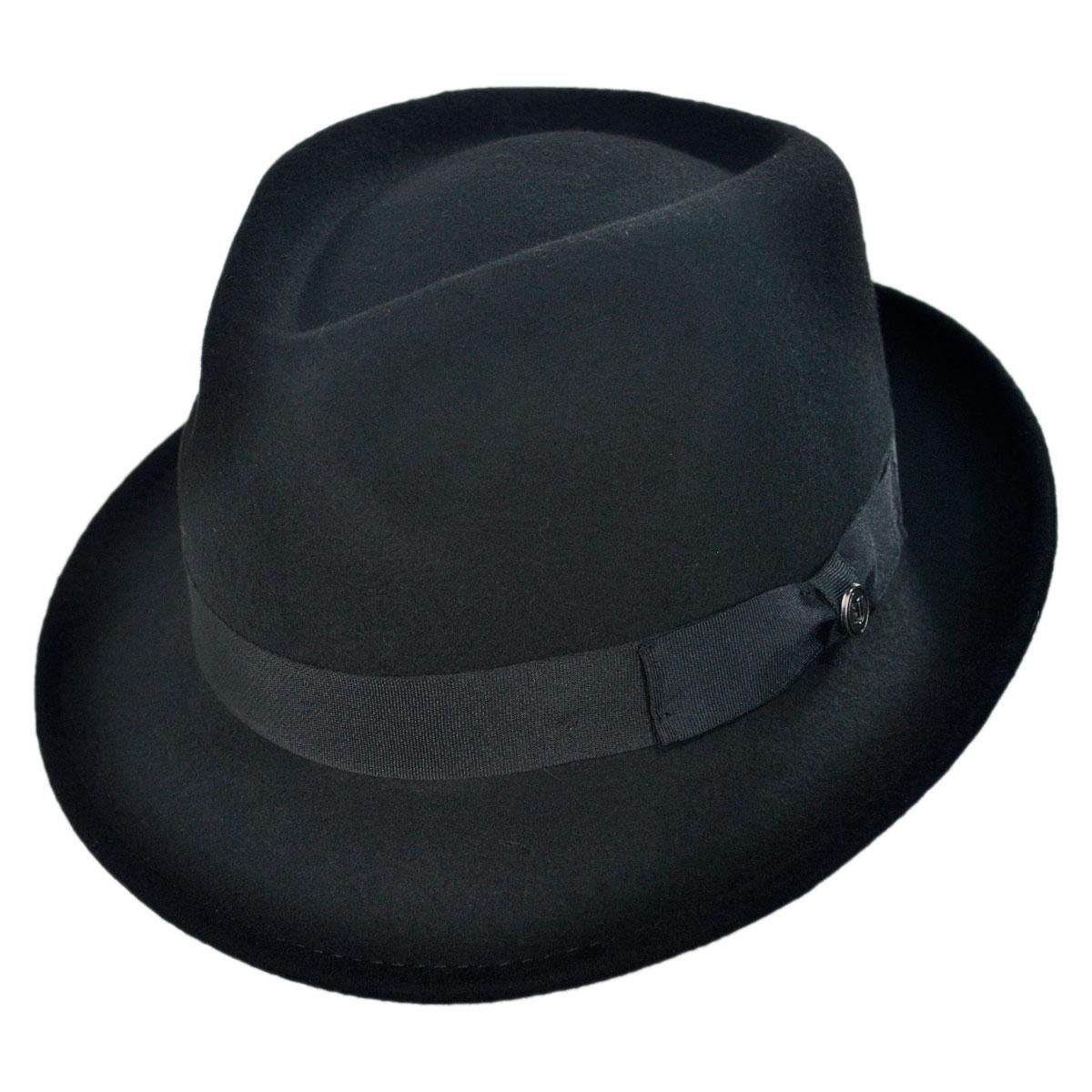 Jaxon Hats | Wholesale Detroit Wool Felt Trilby Fedora Hat B2B Pre-Pack